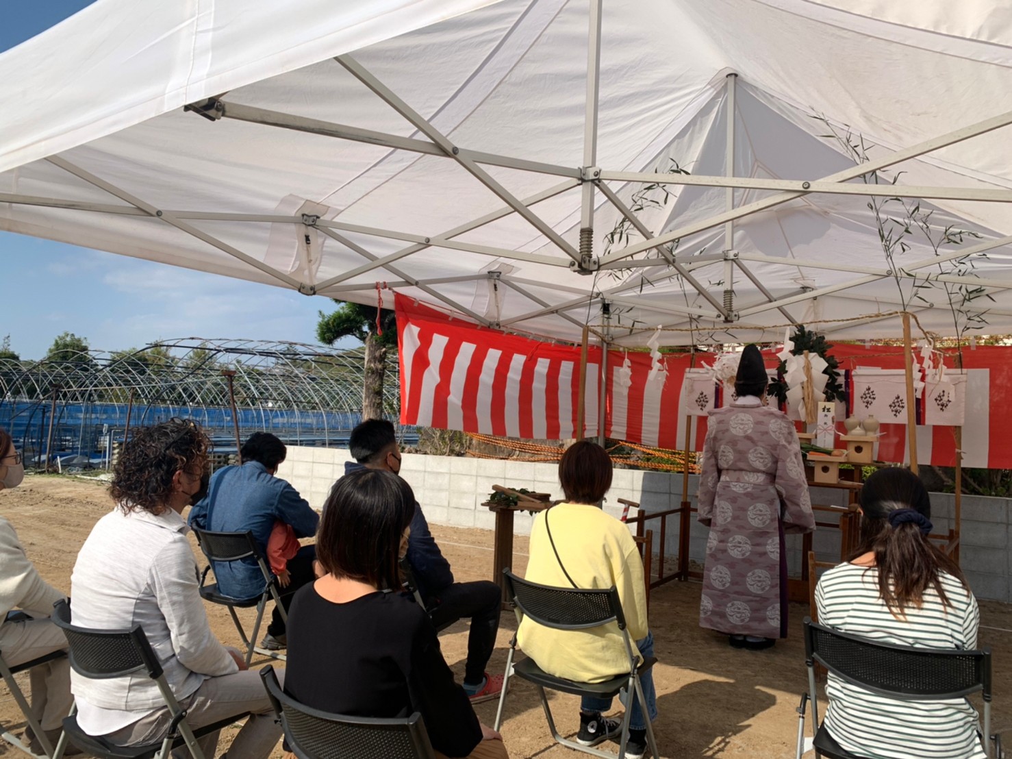 祝！K様邸 地鎮祭 | お知らせ・ブログ | 株式会社EDGE STYLE